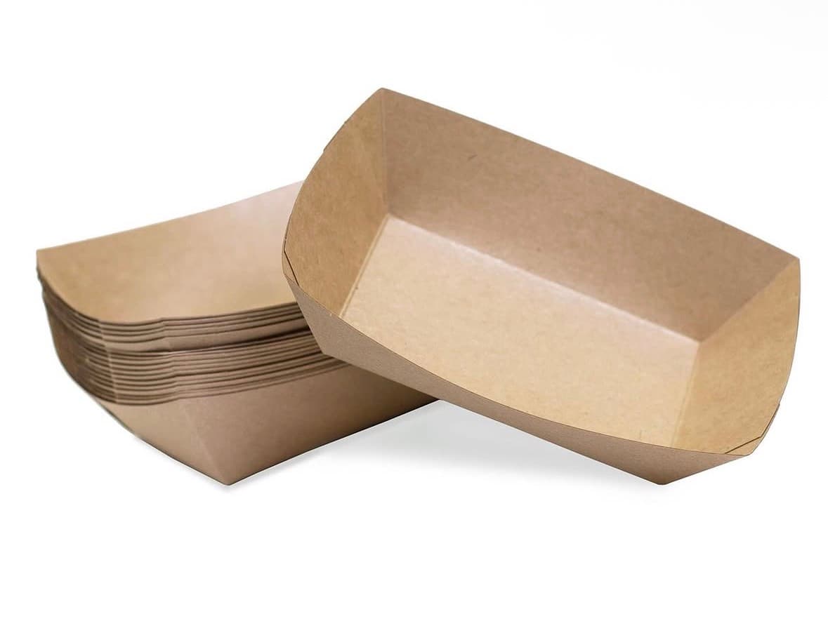 32oz Kraft Meal tray