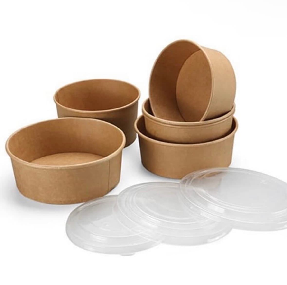 750ml Kraft Bowl - Round