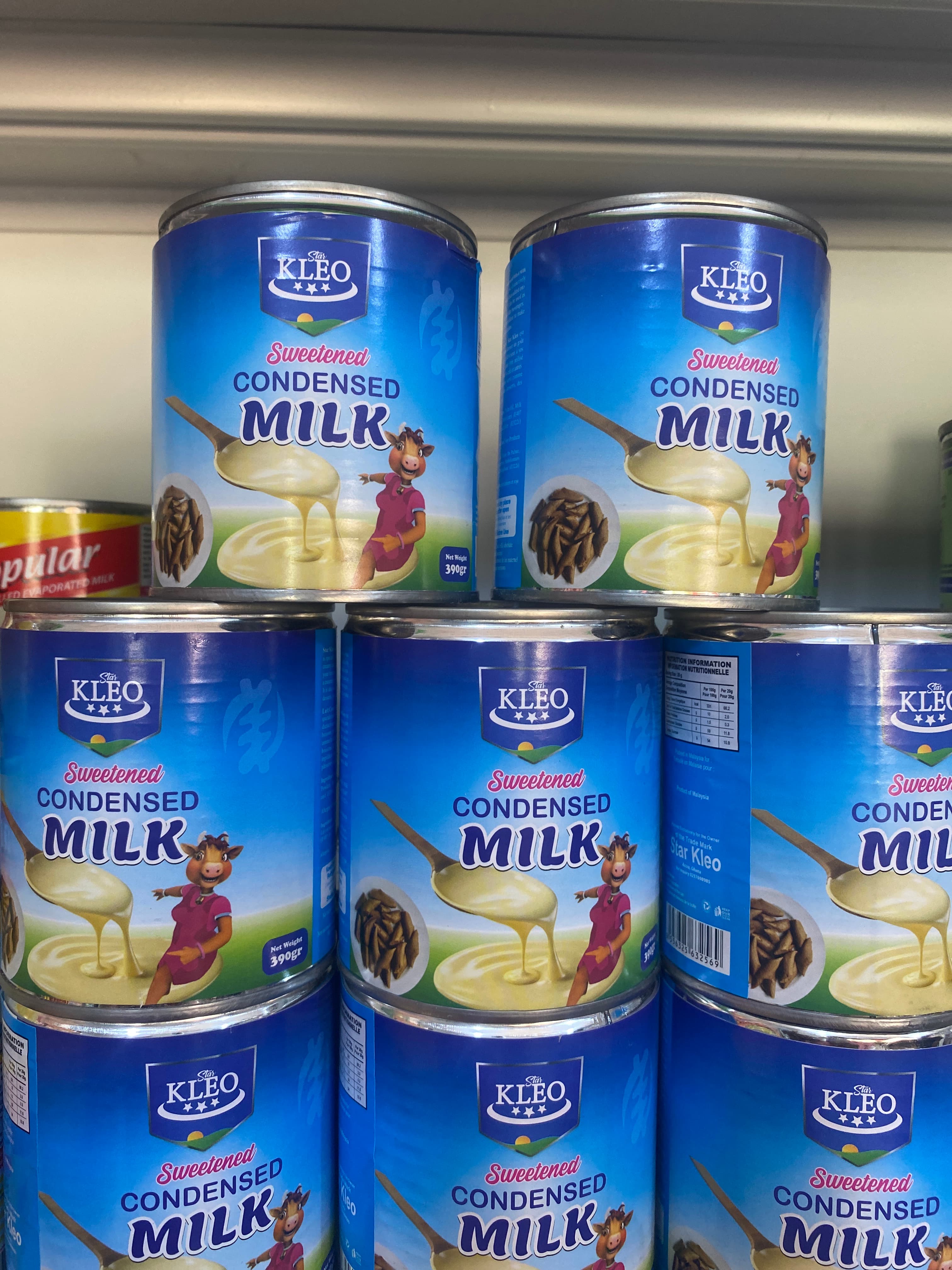 KLEO CONDENSED MILK TIN