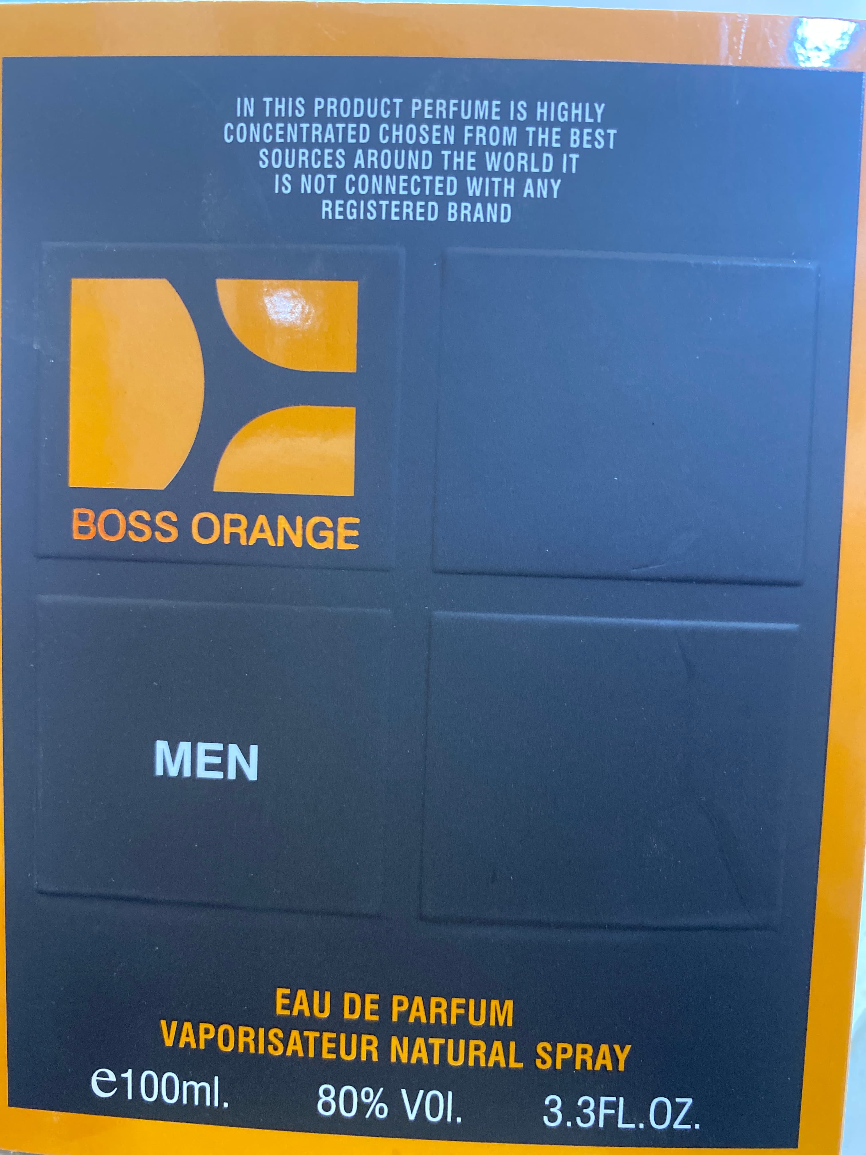 BOSS ORANGE  MEN’s PERFUME 